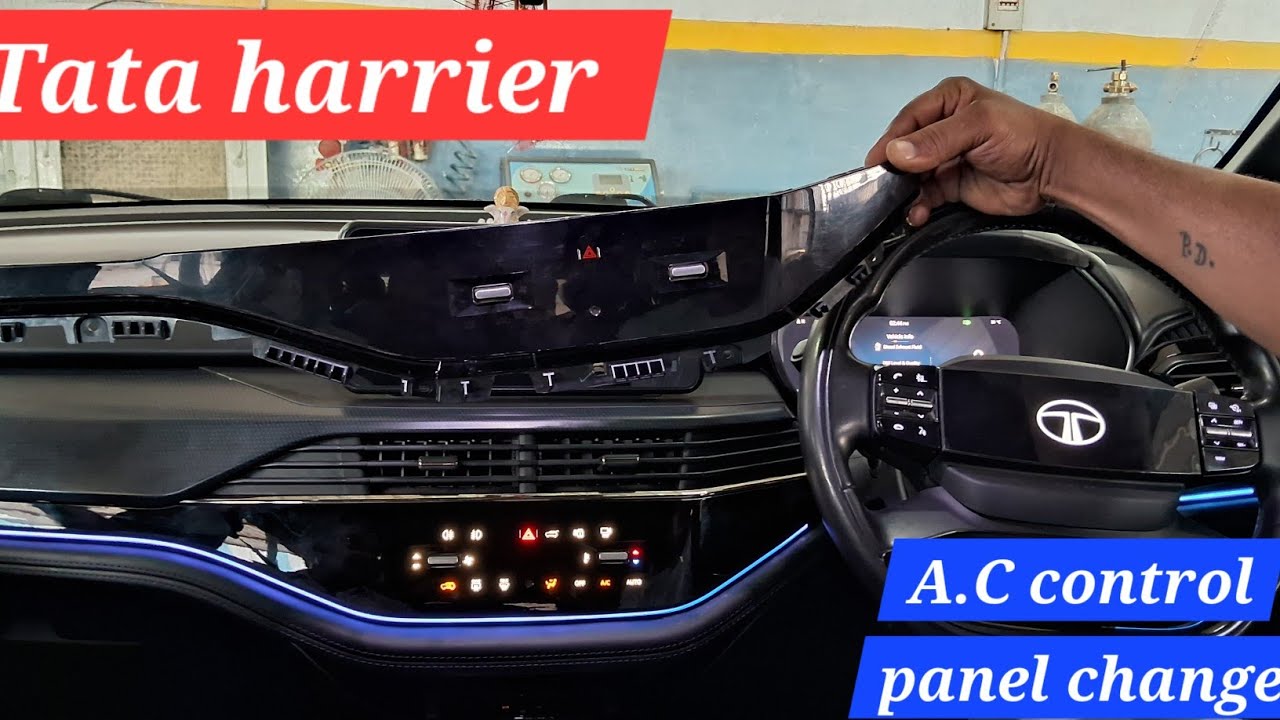 New Tata harrier A.C control panel change karne ka process. problem blower not working.