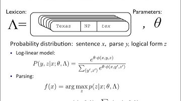 Luke Zettlemoyer: Learning Semantic Parsers for More Languages and with Less Supervision