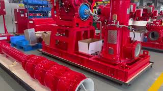NMFIRE 1500gpm 155psi 1760rpm ULFM diesel driven vertical turbine fire pump