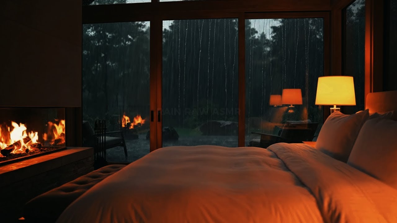 LIVE Rain Sounds for Deep Sleep 🌧️ Relaxing ASMR Rain | Stress Relief