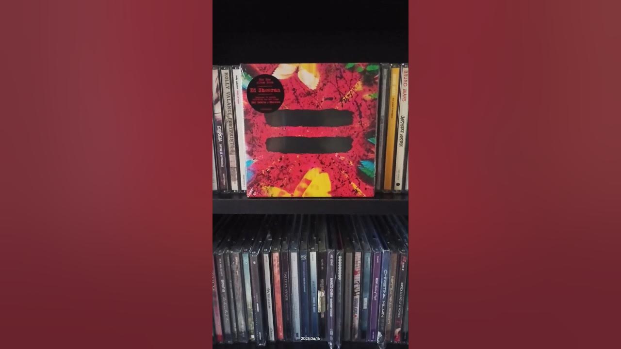 Ed Sheeran = Album cd 2025 #edsheeran #cds #2025 #love #song Ed Sheeran = Album cd 2025 #edsheeran #cds #2025 #love #song