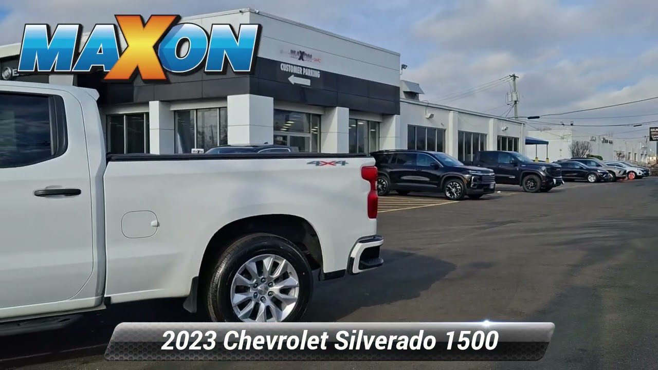 Used 2023 Chevrolet Silverado 1500 4WD Crew Cab Standard Bed Custom, Union, NJ 1PG128131