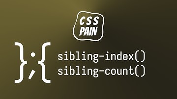 sibling-index() и sibling-count() вместо инлайнов и костылей | CSS Боль