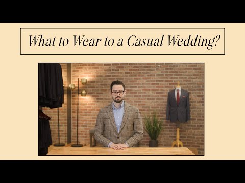 What to Wear at a Casual Wedding - YouTube