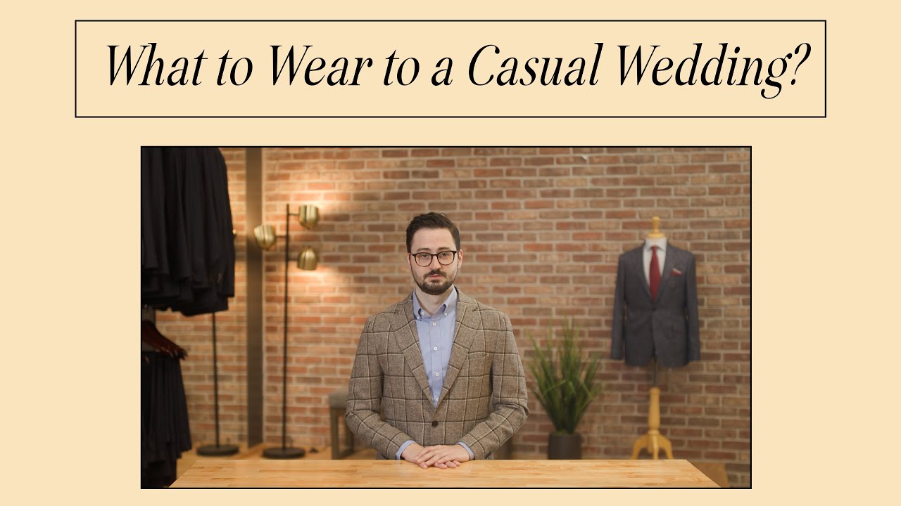 What to Wear at a Casual Wedding