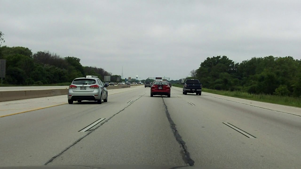 East-West Freeway (Interstate 94 Exits 304 to 297) westbound - YouTube