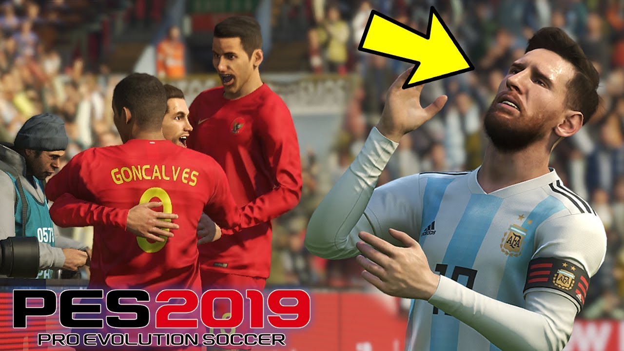 TIMNAS BIKIN MESSI NANGIS!!! INDONESIA VS ARGENTINA - TIMNAS WORLD TOUR #3 (PES 2019 INDONESIA)
