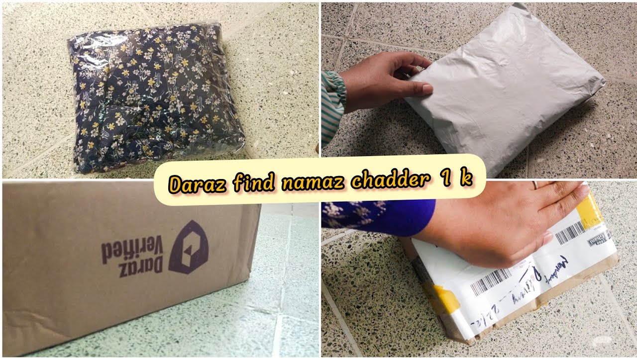 Affordable namaz chadder daraz shopping haul below 1 k