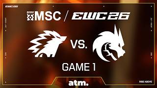 GAME 1 – ONIC VS TEAM SPIRIT | SEMI-FINALS | MLBB MSC AT EWC 2026