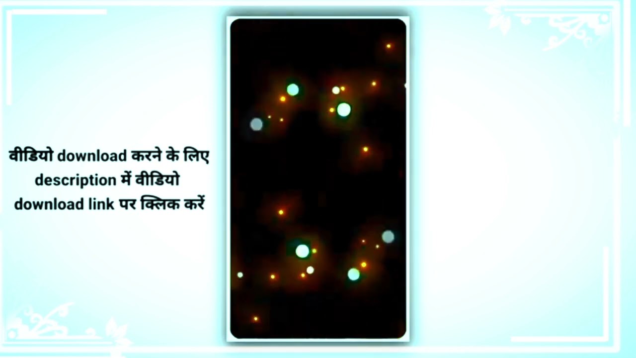 Yellow Particles of Blackscreen effects // 