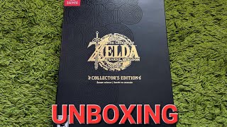 Fan Unboxes The Legend of Zelda Tears of the Kingdom Special Edition