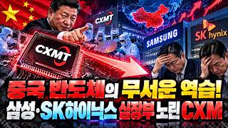 중국 반도체의 무서운 역습! 삼성·SK하이닉스 심장부 노린 CXMT…메모리 패권 뒤집히나