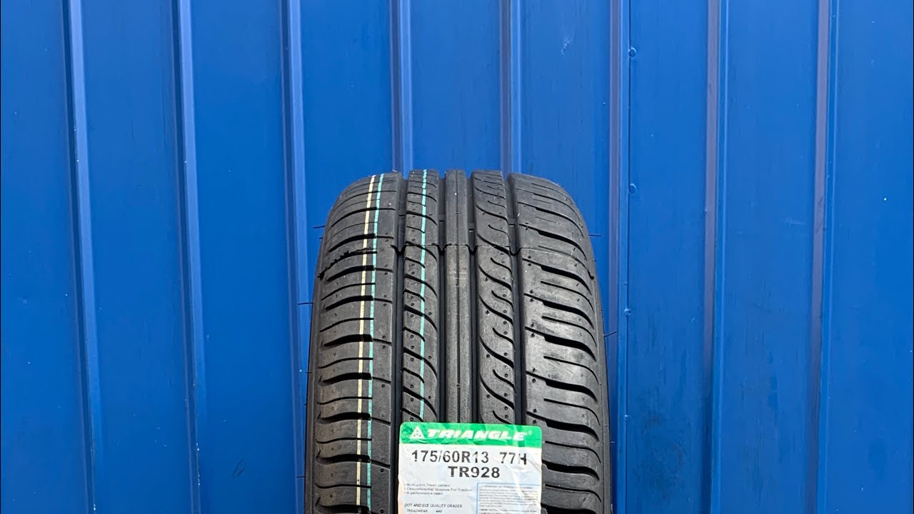 PNEU 175/60R13 77H TR928 TRIANGLE - YouTube