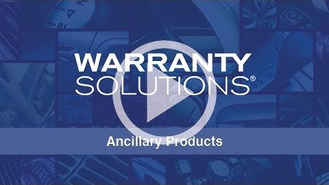 Ancillary Products