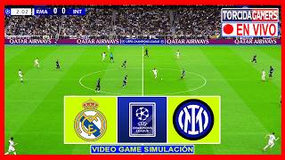 Real Madrid vs Inter | UEFA Champions League 2026/2027 | Partido Hoy Simulación screenshot 2
