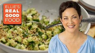 Sorghum Salad with Cucumber, Cilantro and Cumin Recipe