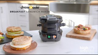 Drew&Cole Breakfast Sandwich Maker | High Street TV