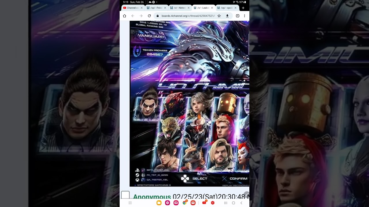 tekken 8 roster leak