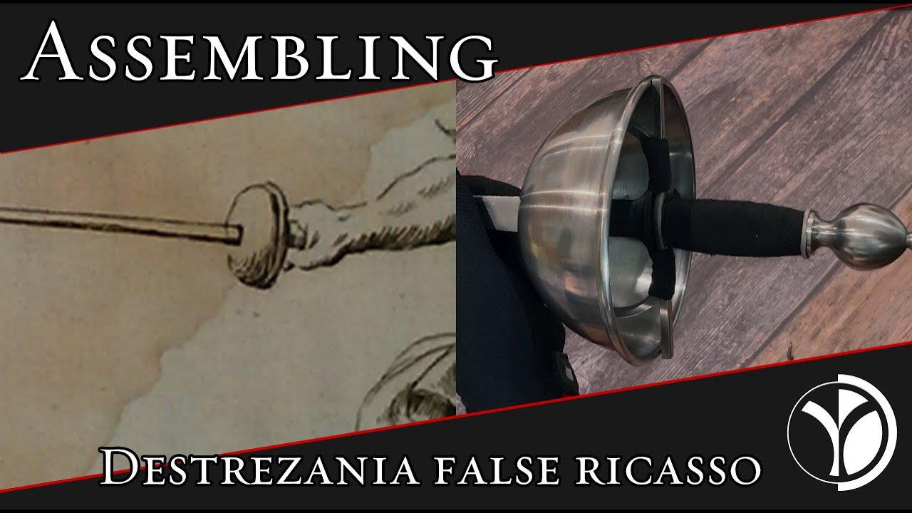 False Ricasso Assembling Destrezania false ricasso - YouTube
