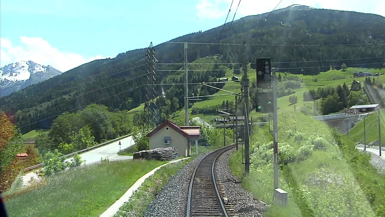 🇦🇹 Führerstandsmitfahrt Tauernbahn Schwarzach St.Veit- Mallnitz Obervellach [HD] - Cab Ride ÖBB 1116