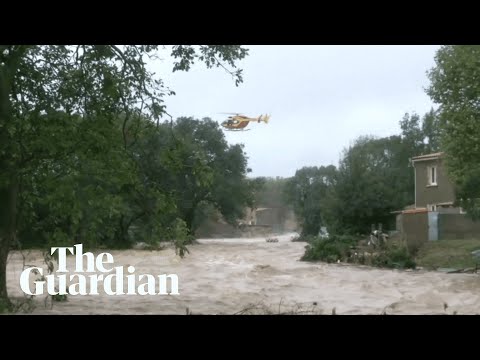 Deadly floods sweep through south-west France