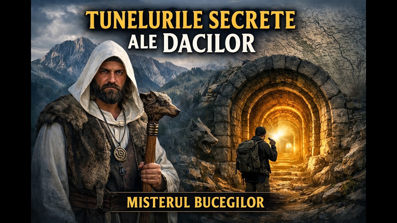 Triunghiul de aur al Daciei și secretele sale ascunse! Există o rețea de tuneluri secrete sub Carpați?