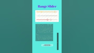 Responsive Range Slider #RangeSlider #HTMLCSSJavaScript