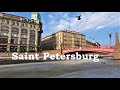 Saint Petersburg - Walking Embankment river Moyka - Russia / Санкт-Петербург