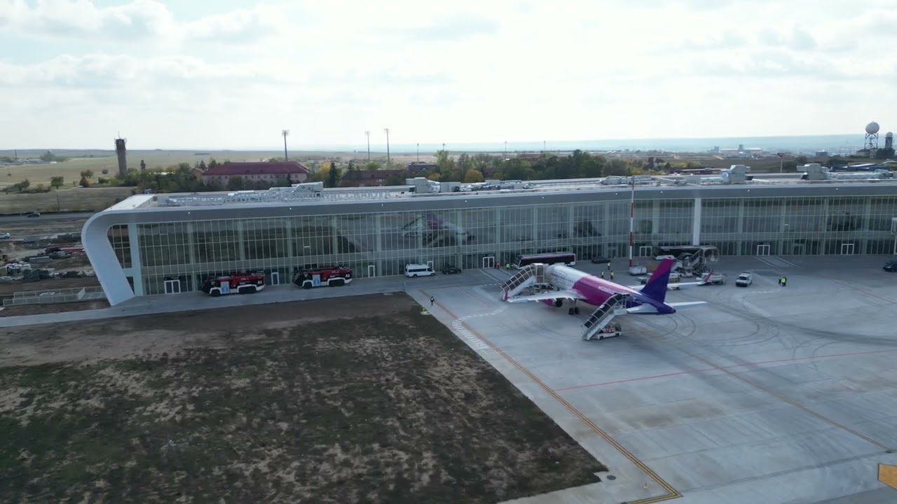 Noul terminal al Aeroportului din Craiova