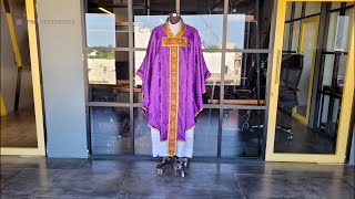 Adorn Your Worship with PSG Vestments' Exquisite Gothic Chasuble