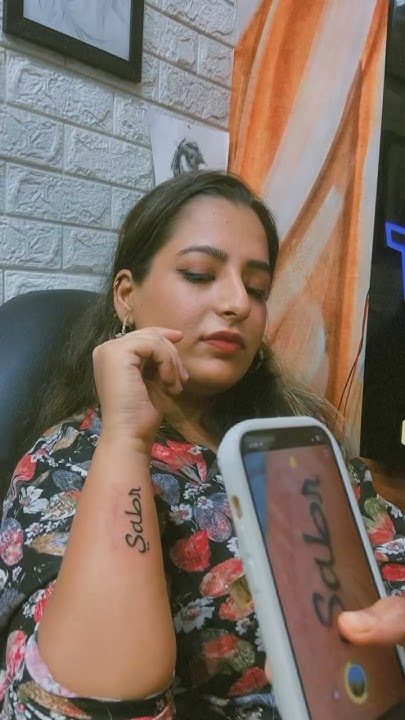  Sabr Tattoo Meaning Full word Tattoo 😍 ️🔥#sabr #tattoo #meaning #words ...