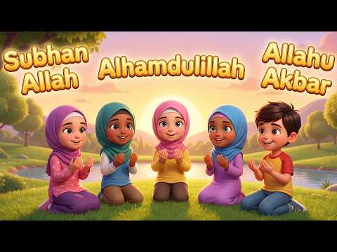 Alhamdulillah, Subhanallah, Allahu Akbar, La ilaha illallah | Muslim Kids Dhikr | Islamic Nasheed