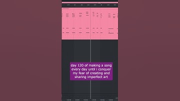 day 120 of making a song every day until i conquer my fear of creating and sharing imperfect art