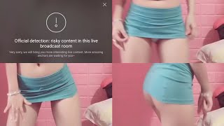 BIGO LIVE .  her room banned from system !sexy girl dancing