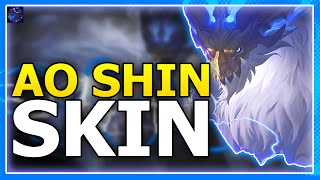 FINALLY AO SHIN! NEW STORM DRAGON AURELION SOL Skin Coming To League Of Legends, But Like FOR REAL!