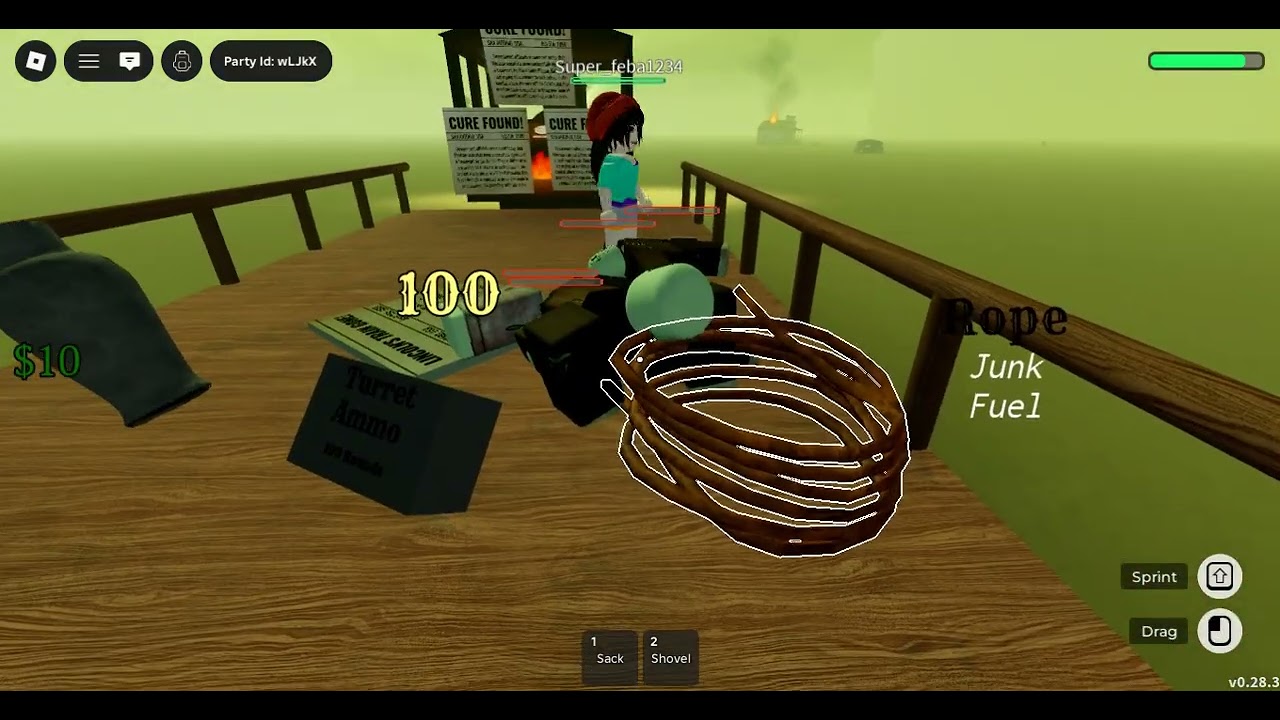 playing dead rail with my friend part 1 😃