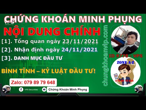 Video Chứng khoán hàng ngày 23/11 ✅ Nhận định thị trường... - youtube