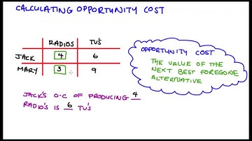 Calculating Opportunity Cost