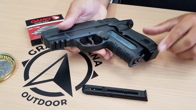 Pistola Stinger P92 Polimero + 2 Co2+ 500 Balines Metalicos