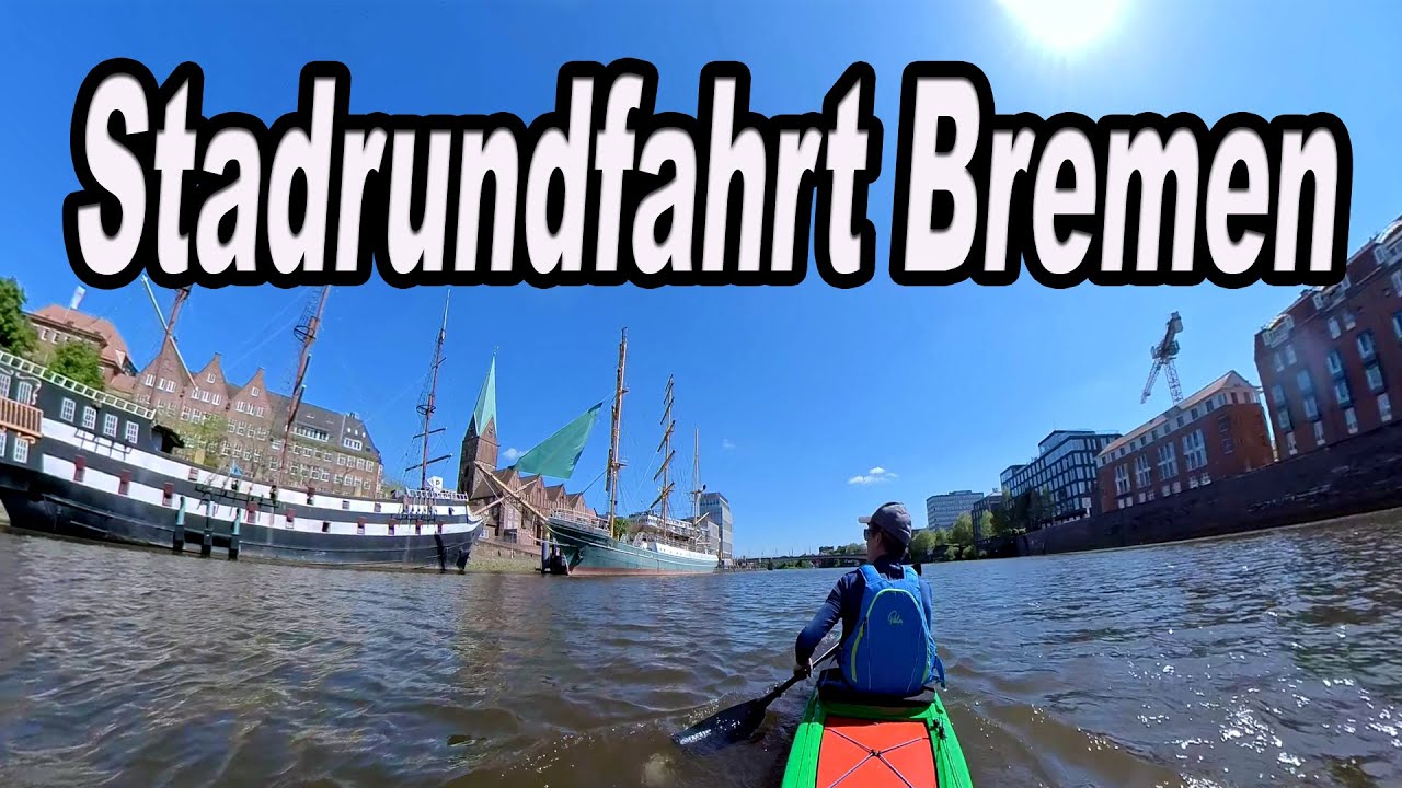 Stadtführung mit dem Kajak durch Bremen