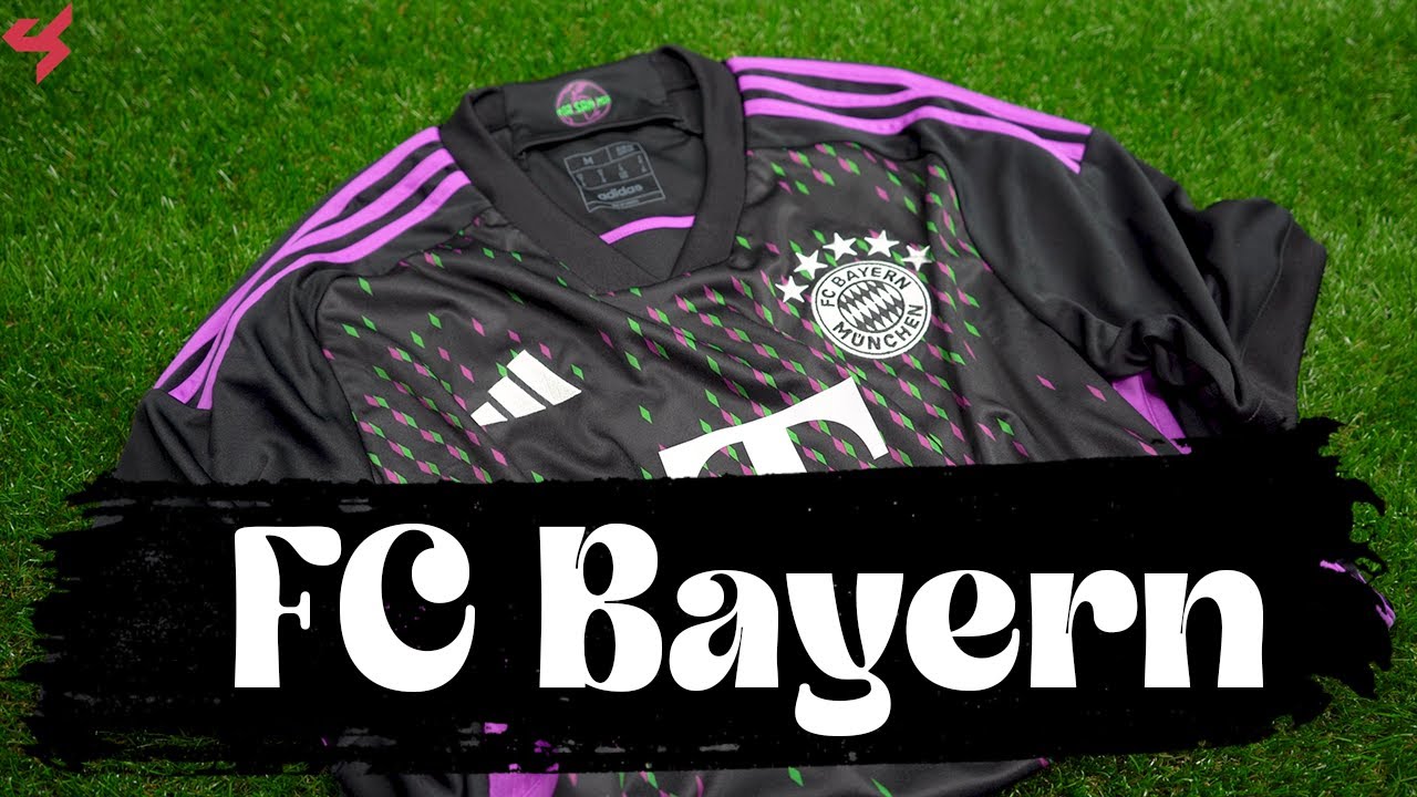 Adidas FC Bayern Munich 2023/24 Away Jersey Unboxing + Review
