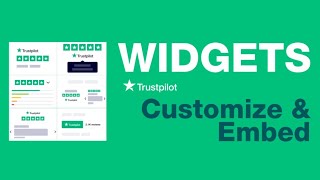 Showcase Trustpilot reviews with widgets. Part 2: Customize and embed