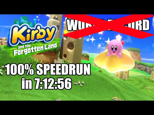 Kirby and the Forgotten Land has already smashed series records