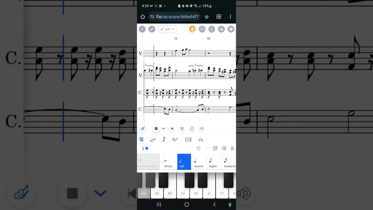 got bored and went on flat.io