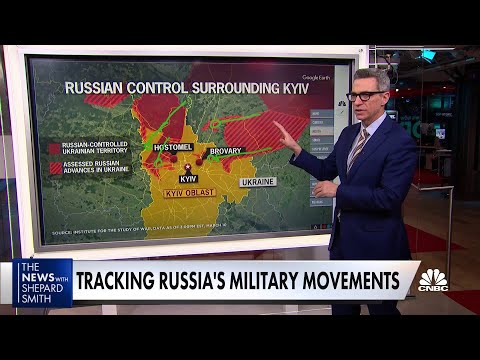 Tracking Russia's military movements in Ukraine