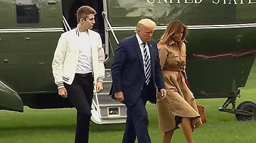 14-Year-Old Barron Trump Is Now Taller Than His Father