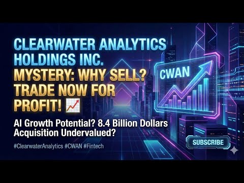 [Fullver] Clearwater Analytics Holdings Inc. Mystery: Why Sell? Trade Now for Profit! 📈