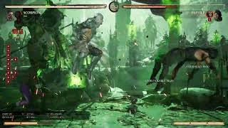 Scorpion + Jax Kameo Unblockable setup