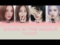 STUCK IN THE MIDDLE AI COVER BLACKPINK Line Distribution 