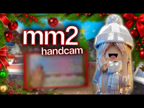 MM2 CHRISTMAS UPDATE with HANDCAM... (Murder Mystery 2)